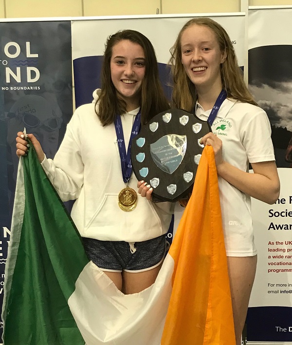 Life savers from Insipre Leisure Centre at the Deaf Village, Cabra, were recent winners at an international competition held in Leeds, England.